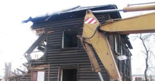 Демонтаж 2 этажного дома Лесной, цена от 2643 руб.